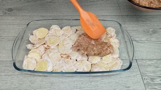 НЕВЕРОЯТНАЯ ЗАПЕКАНКА ИЗ КАРТОФЕЛЯ И ФАРША