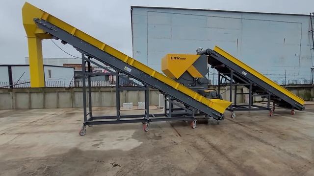 Запуск шредера Untha LRK 1000 (30 kW) на объекте смотреть онлайн