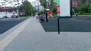 Убегаем от оператора по парку/Оля-котик