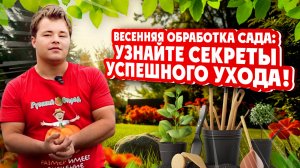 Весенняя обработка сада: УЗНАЙТЕ СЕКРЕТЫ УСПЕШНОГО УХОДА!