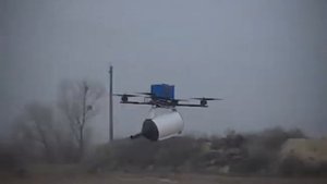 FPV Дрон "Амага 10 оптика" на оптоволокні (10 км)