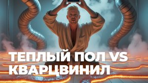 🔥 МОЖНО ЛИ УКЛАДЫВАТЬ ТЁПЛЫЙ ПОЛ ПОД КВАРЦВИНИЛ? | Ошибки и советы при монтаже теплого пола