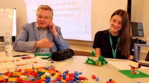 Сессия LEGO SERIOUS PLAY со школьниками