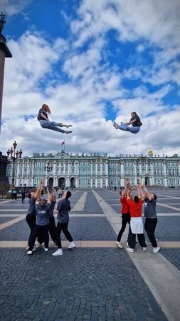 Чей выброс нравится больше? #спорт #танцы #акро #чирлидинг #dance #acro #cheerleading  #sport