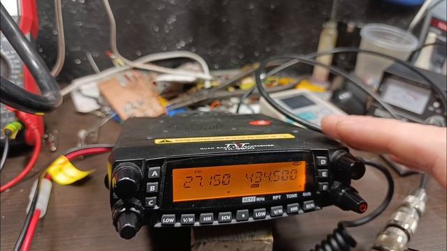 Трансивер TH-9800, КСВ метр swr 430, антенна Optim и что из этого смотреть онлайн