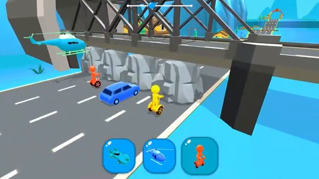SHAPE SHIFTING🏃♂️🚗🚲🚦All Levels Gameplay Walkthrough Android,ios max NI4BS