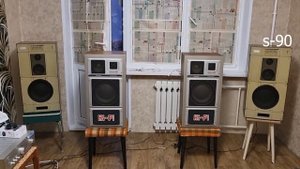 Сравнение акустики Электроника 35АС 015 с Radiotehnika S 90B