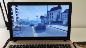 Тест GTA5 на Asus X540NV-GQ004T, 4 ядра Pentium N4200, GeForce 920MX, 4GB, 500GB