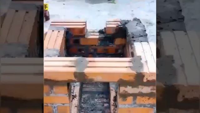 🌟Простая печка для приусадебного участка из кирпича