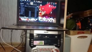 обзор на музыкальный центр из мусорки