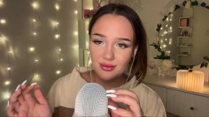 асмр нежный скретчинг микрофона🍂