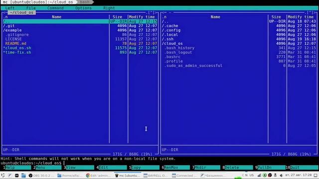 Установка Облачной ОС для программистов. Обзор BAYRELL Clou смотреть онлайн