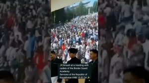 🎵✨Димаш на встрече с курсантами Академии Погранично