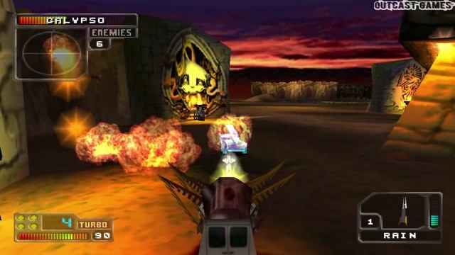 Twisted Metal 4 :: PSOne :: Прохождение :: ЗА GOGGLE EYES смотреть онлайн