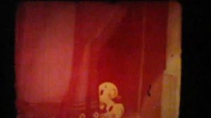 КИНОПРОЕКТОР ЛУЧ-2 в работе .