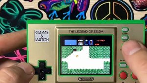 Ретро Игровая приставка Nintendo Game & Watch – The Legend of Zelda.