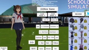 💉 Обзор на Etsuko mod school girls simulator 🍓 // Сгс // Мидори сгс