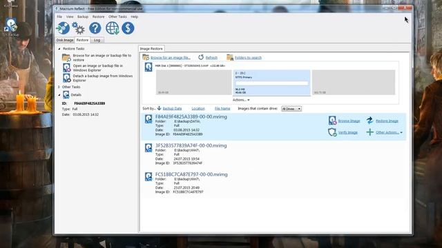 Macrium Reflect - восстановление системы и данных жёсткого ди смотреть онлайн