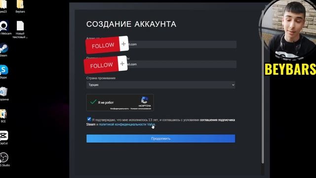 КАК СКАЧАТЬ И УСТАНОВИТЬ STEAM НА ПК! смотреть онлайн