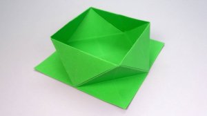 Как сделать Коробочку из бумаги без клея | Красивая оригами Коробочка своими руками