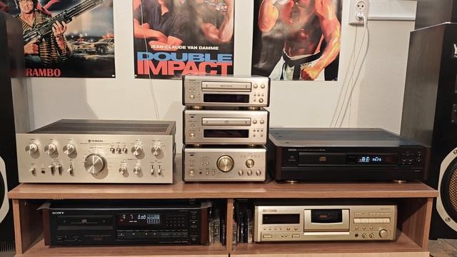 Усилитель Trio KA-7300D, по сравнению звука - модели акустик? смотреть онлайн