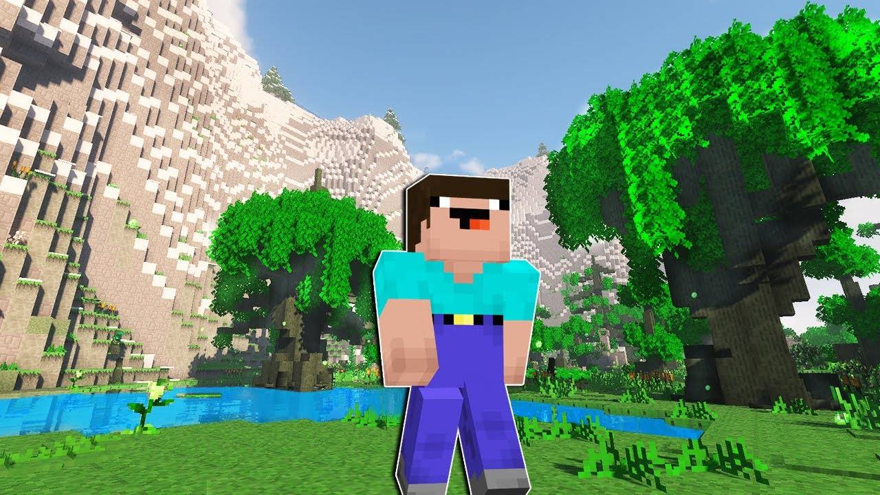 НУБ ВЫЖИВАЕТ В РЕАЛИСТИЧНОМ МИРЕ МАЙНКРАФТ ! ТРОЛЛИНГ ЛОВУШКА В MINECRAFT
