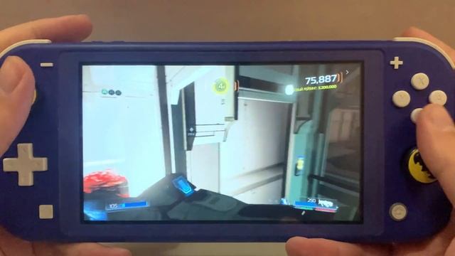 Обзор DOOM 2016 на Nintendo Switch Lite смотреть онлайн