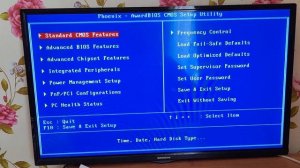 Настройка Award bios. Установка Windows с флешки