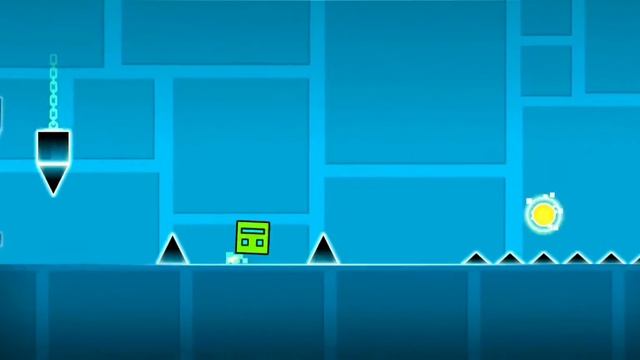 Прохожу 3 уровень в сложной игре Geometry dash. "Polargeist" Normal level. 🙂 смотреть онлайн