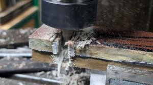 Первая работа на фрезерном 679