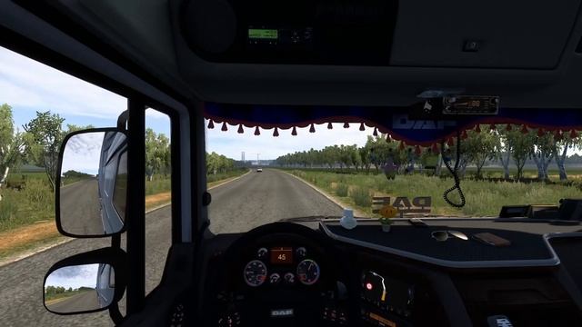 ПО РОССИИ НА DAF XF 105/ 2 ДЕНЬ/Euro Truck Simulator 2/Logitech G923 / смотреть онлайн