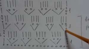 Ажурный узор крючком "Маленькие кушки" Урок 23.