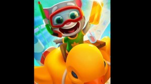 Говорящий Том бег за золотом