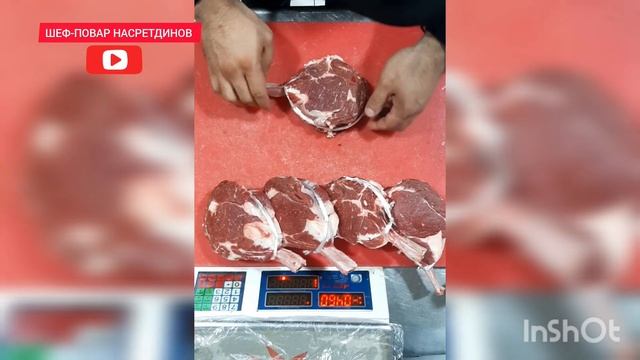 ГИГАНТСКИЙ мраморный СТЕЙК как правильно готовить. смотреть онлайн