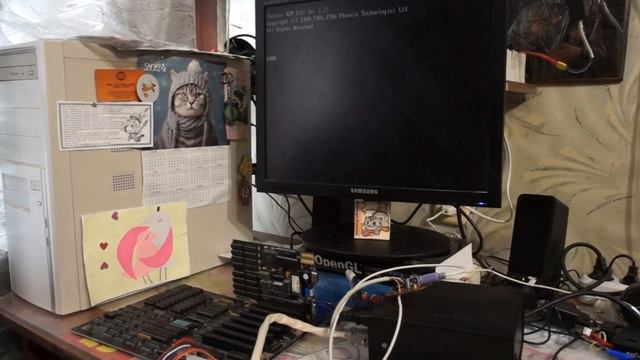 Клон IBM-PC XT. Первое включение. смотреть онлайн