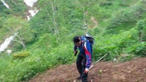 Камчатка, поход на Голубые озера