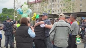 Личный состав сводного отряда полиции Курганской области вернулся из служебной командировки