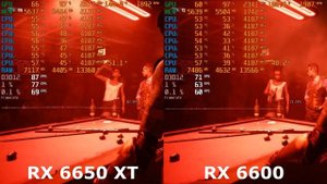 RX 6650 XT vs RX 6600 / i5 11400F / КИБЕРПАНК 2077 v2.1 / БЕНЧМАРК