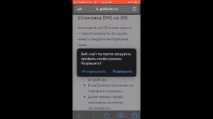 Как включить DNS на айфоне 5SE