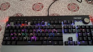 Panteon T10 pro cs механическая игровая клавиатура с Rgb подсве