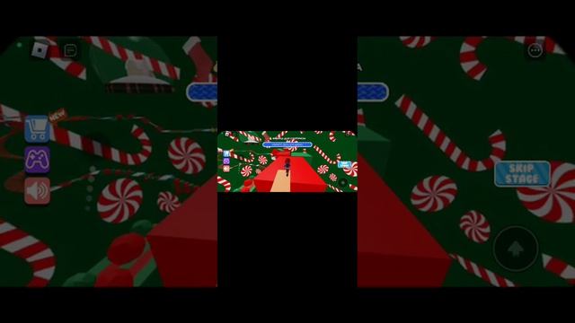 рождественский обби, паркур новая новогодняя карта смотреть онлайн