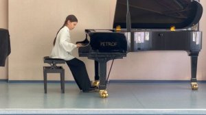 Й. Гайдн Соната F-dur 1ч., С. Слонимский "Колокола" Масленникова Даяна 10 лет г. Ноябрьск