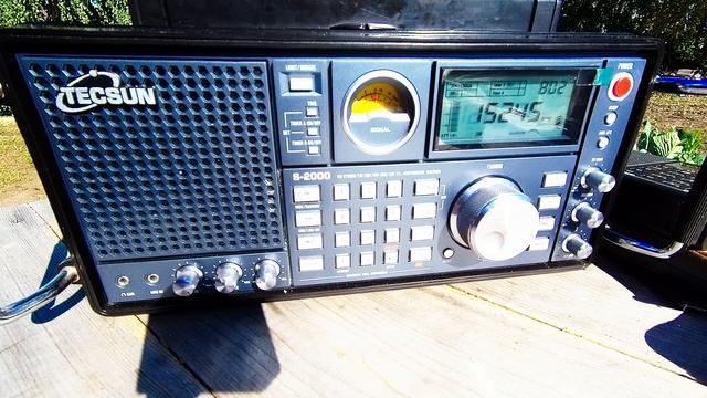 Обзор зарубежных радиостанций за 15.09.24. Tecsun S-2000 смотреть онлайн