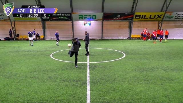 Полный матч  AZ-41 - ФК Легіон  Турнир по мини-футболу в К