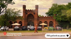 БЛОГ | Поездка в КАЛИНИНГРАД на 4 дня | Зоопарк | Город к?