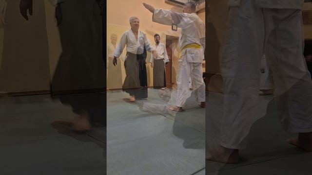 Подготовка к падением в айкидо