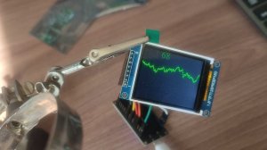 Дисплей ST7735 график