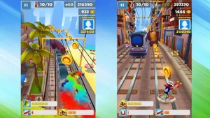 Subway Surfers Обновление Барселона Соревнование