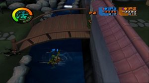 Прохождение TMNT 2: Battle Nexus - часть 1  ( 2 игрока )