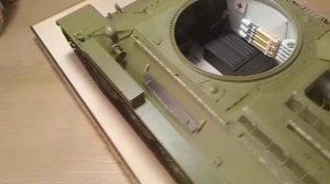 Т-34-76 в масштабе 1/16 от trumpeter.